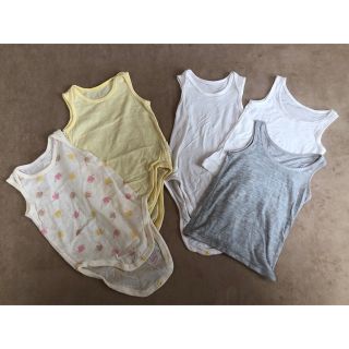 ユニクロ(UNIQLO)のユニクロ　メッシュインナーエアリズム80セット(タンクトップ/キャミソール)