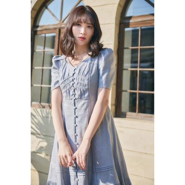 herlipto Time After Time Scalloped Dress
