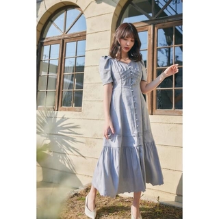 herlipto time after time scalloped dress