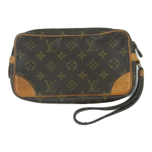 LOUIS VUITTON ルイ・ヴィトン M51827 モノグラム マルリー ドラゴンヌ PM ポーチ セカンド バッグ ブラウン系