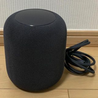 アップル(Apple)のAPPLE スマートスピーカー HomePod スペースグレー 自宅保管品(スピーカー)