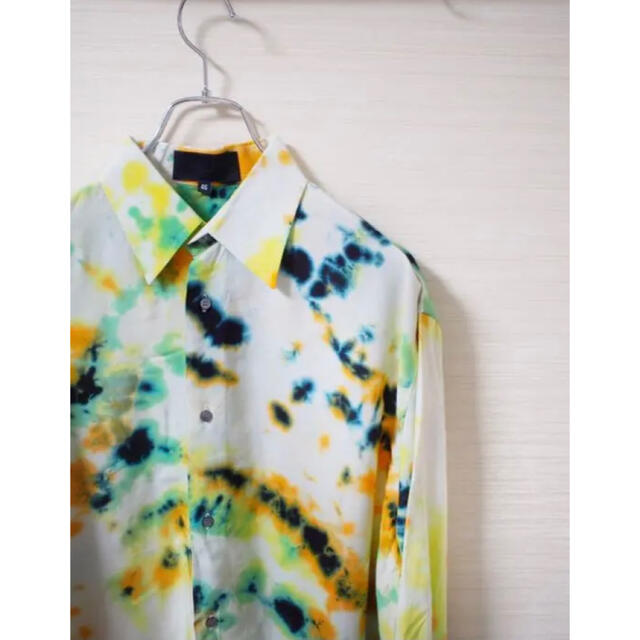 Maison Martin Margiela(マルタンマルジェラ)の【XANDER ZHOU】Tie Dye-long rayon shirt メンズのトップス(シャツ)の商品写真