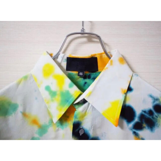 Maison Martin Margiela(マルタンマルジェラ)の【XANDER ZHOU】Tie Dye-long rayon shirt メンズのトップス(シャツ)の商品写真