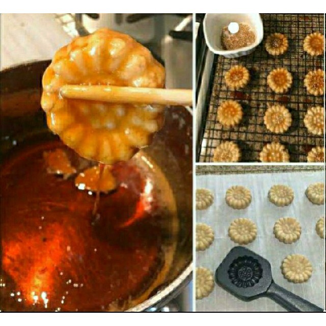 【SALE!!】ミニヤッカ   ハニーブロッサムクッキー  40個  韓国 人気 食品/飲料/酒の食品(菓子/デザート)の商品写真