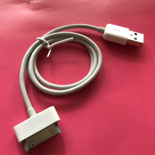 旧型iPod iPhone iPad用　dock充電転送ケーブル(バッテリー/充電器)