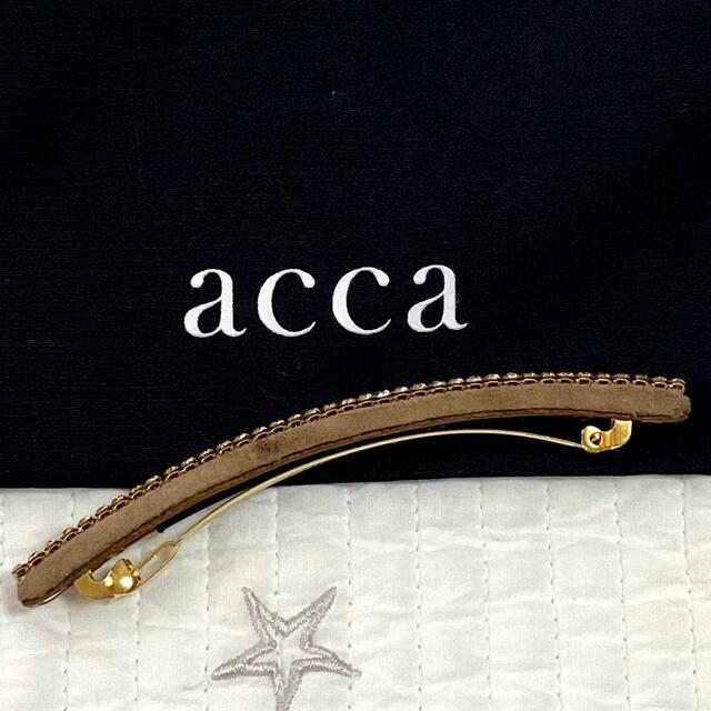 acca(アッカ)のaccaアッカヘアアクセ [新品] ロングバレッタBG レディースのヘアアクセサリー(バレッタ/ヘアクリップ)の商品写真