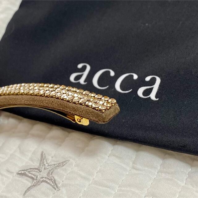 acca(アッカ)のaccaアッカヘアアクセ [新品] ロングバレッタBG レディースのヘアアクセサリー(バレッタ/ヘアクリップ)の商品写真