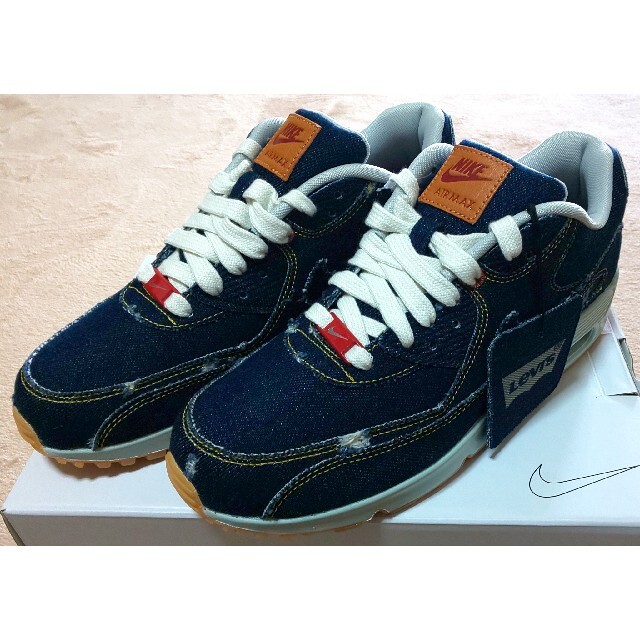 26.5cm NIKE BY YOU levi’s AIR MAX90