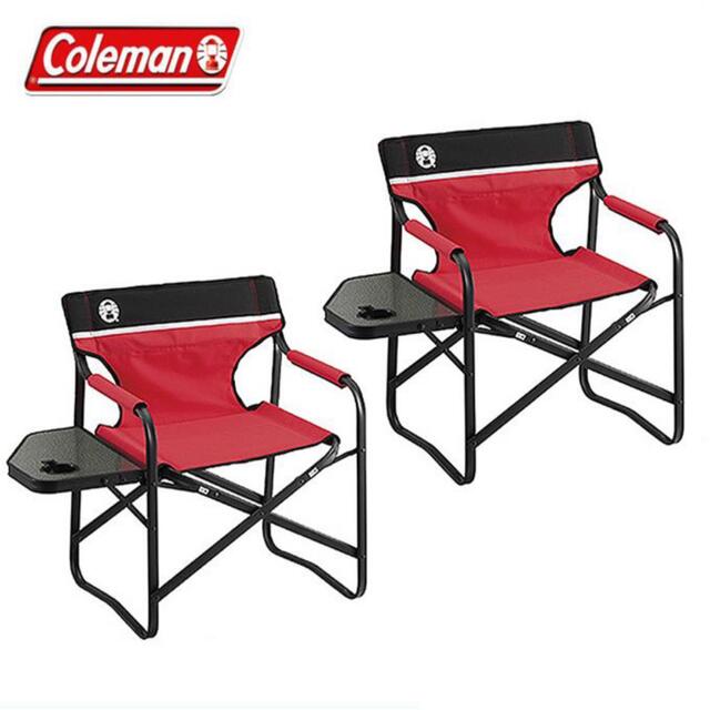 Coleman(コールマン)の☆新品 2脚セット コールマン Coleman サイドテーブル 折り畳み チェア スポーツ/アウトドアのアウトドア(テーブル/チェア)の商品写真