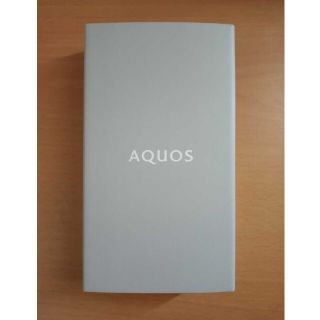 シャープ(SHARP)の新品未使用  AQUOS sense6 SH-M19 simフリー  ブラック(スマートフォン本体)