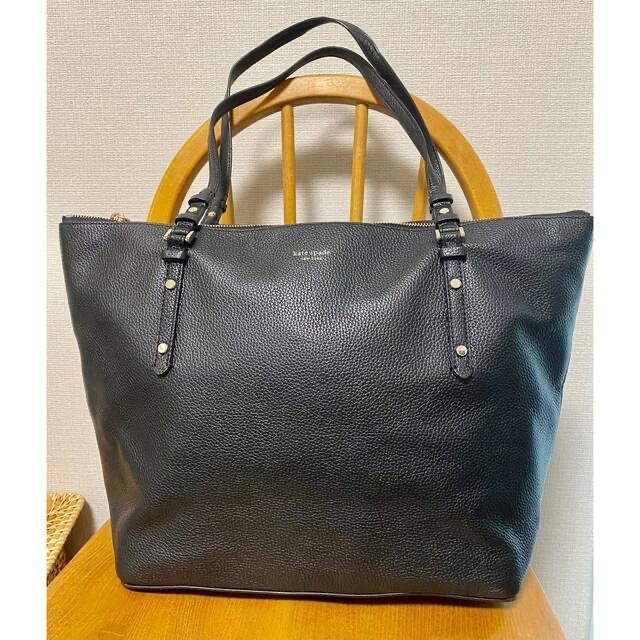 ★Kate Spade 黒ビッグトートバッグ♡就活にも！
