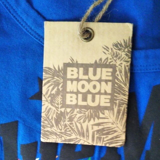 BLUE MOON BLUE - 新品タグ付きブルームーンブルー青のタンクトップの通販 by たまちゃん’s shop｜ブルームーンブルーならラクマ