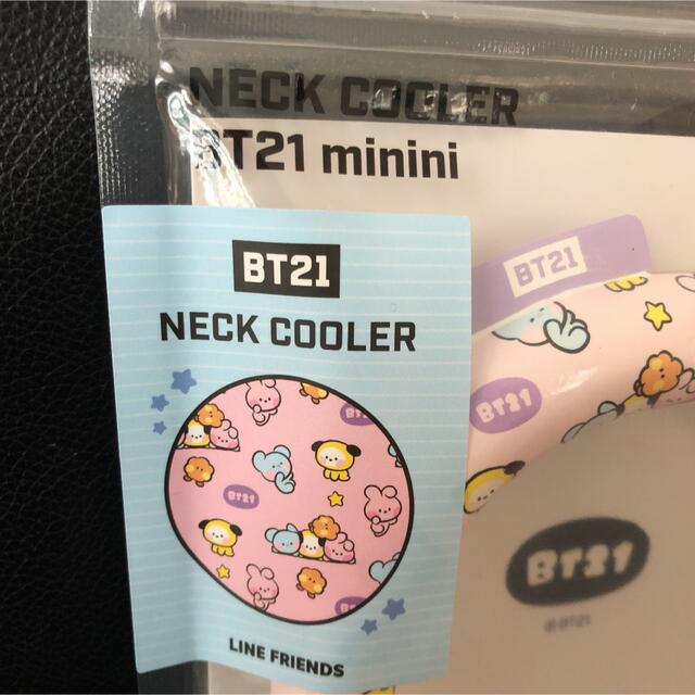 BT21(ビーティーイシビル)のBT21 mininiネッククーラー アイスリング ラインフレンズ 熱中症対策 キッズ/ベビー/マタニティのこども用ファッション小物(その他)の商品写真