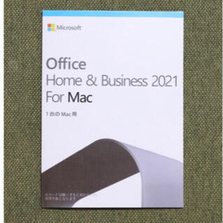 Microsoft - Office 2021 Home & Business Mac 永続版■正規品
