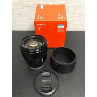 ソニー(SONY)の【美品】SONY　FE 85mm F1.8 SEL85F18　単焦点レンズ(レンズ(単焦点))