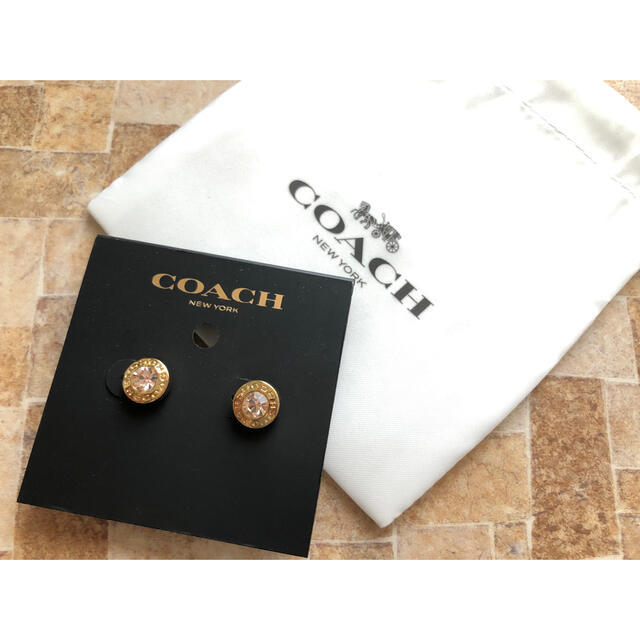 COACH コーチ ピアス オープン サークル ゴールド