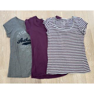 エイチアンドエム(H&M)のH&M トップス 3枚 セット L(Tシャツ(半袖/袖なし))