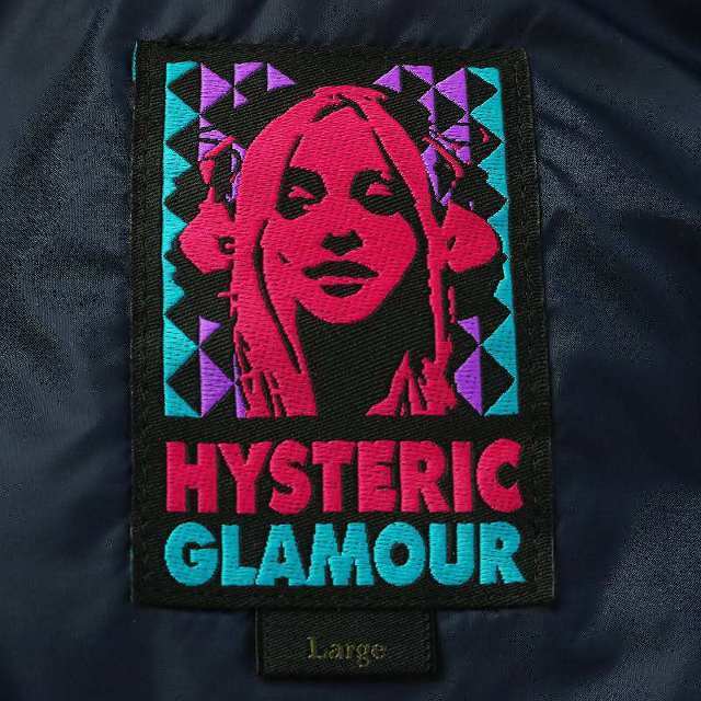 超激安特価】 HYSTERIC GLAMOUR ヒステリックグラマー 18AW 中綿ジャケット ハーフジップ L 紺 ネイビーの通販 by  ベクトル ラクマ店｜ヒステリックグラマーならラクマ