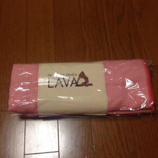 【 新品/未使用】LAVA ヨガ ラグ　コーラルピンク(ヨガ)