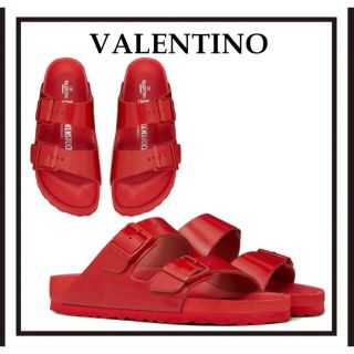 ヴァレンティノ(VALENTINO)のヴァレンティノビルケンシュトック　VALENTINO サンダル　39(サンダル)