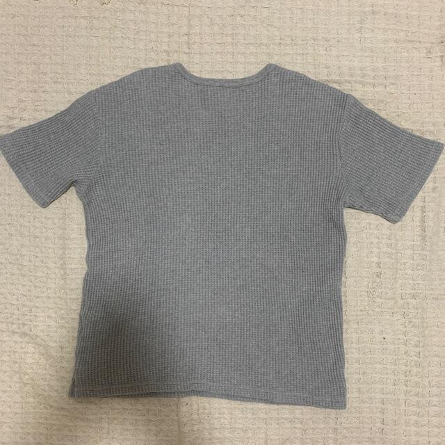 JOURNAL STANDARD(ジャーナルスタンダード)のジャーナルスタンダード　グレーのワッフルTシャツ レディースのトップス(Tシャツ(半袖/袖なし))の商品写真