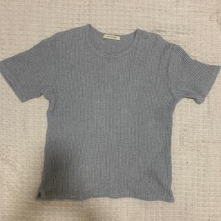 ジャーナルスタンダード(JOURNAL STANDARD)のジャーナルスタンダード　グレーのワッフルTシャツ(Tシャツ(半袖/袖なし))