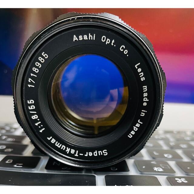 PENTAX(ペンタックス)の【動作品】ASAHI OPT CO SMC TAKUMAR 1:1.8 / 55 スマホ/家電/カメラのカメラ(レンズ(単焦点))の商品写真