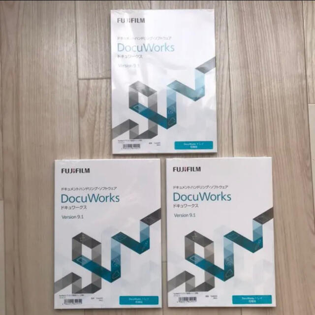 富士フィルムDocuWorks9.1  3ライセンス