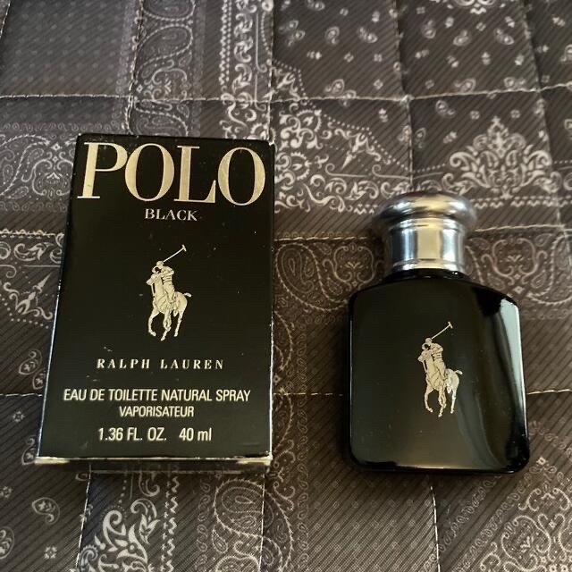大人気 POLO BLACK ポロ ブラック 香水 40ml ラルフローレン