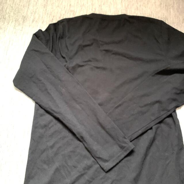 Nano universe M size ブラック　ロングTシャツ