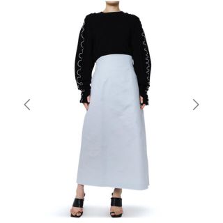 ルシェルブルー(LE CIEL BLEU)のLE CIEL BLEU /ルシェルブルー Wave Cutting Skirt(ロングスカート)