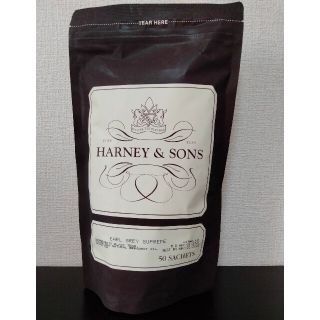 HARNEY & SONS アールグレイスプリーム 50サシェバッグ(茶)