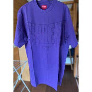 シュプリーム(Supreme)の未使用 Supreme 立体ロゴTシャツ Lサイズ(Tシャツ/カットソー(半袖/袖なし))