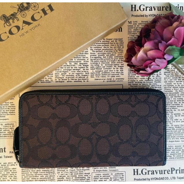 最前線の COACH コーチ 長財布 型番 asakusa.sub.jp