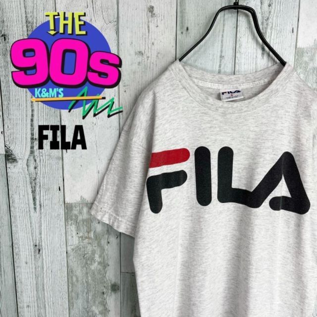 FILAの9090's  FILA フィラ　USA製　ビッグロゴ　ヴィンテージ  Tシャツ