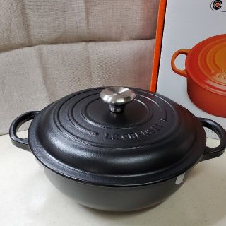 ルクルーゼ(LE CREUSET)のル・クルーゼ　シグニチャー マルミット22 cm(鍋/フライパン)