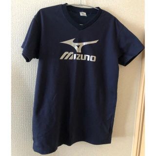 ミズノ(MIZUNO)のMIZUNOミズノ ネイビー volleyballトレーニングTシャツ(Tシャツ(半袖/袖なし))