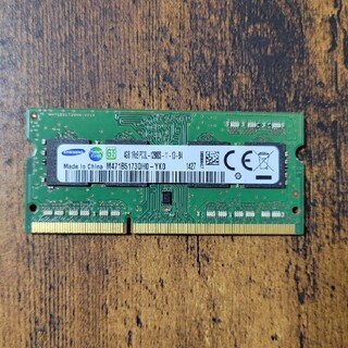 SAMSUNG - SAMSUNG 4GB 1枚 PC3L 12800S ノートPC メモリ