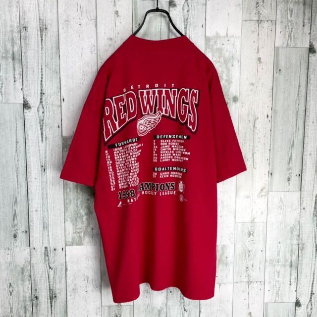 90's Lee リー　NHL レッドウイングス　チャンピオンシップ　Tシャツ 2