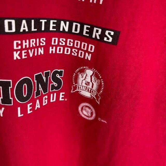 Lee(リー)の90's Lee リー　NHL レッドウイングス　チャンピオンシップ　Tシャツ メンズのトップス(Tシャツ/カットソー(半袖/袖なし))の商品写真