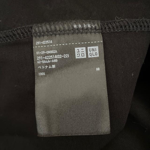 UNIQLO(ユニクロ)のユニクロ　ノースリーブワンピース　ロング　ブラック レディースのワンピース(ロングワンピース/マキシワンピース)の商品写真