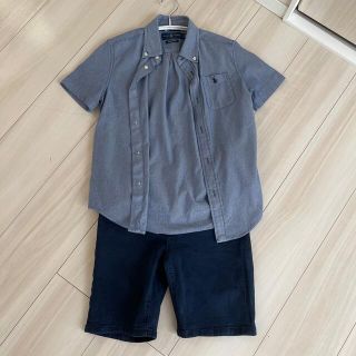 ラルフローレン(Ralph Lauren)のラルフローレンシャツ　ZARAパンツ(ブラウス)