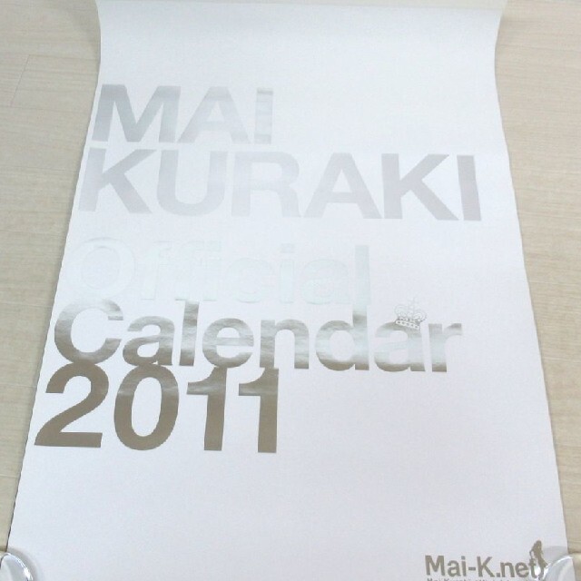希少FC限定!倉木麻衣OFFICIALカレンダー2011ポスター型6枚Mai-K | フリマアプリ ラクマ