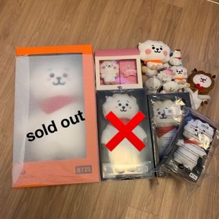RJセット BT21 ぬいぐるみ スタンディングドール ジン BTS
