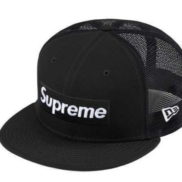 BlackSIZESupreme Box Logo Mesh Back New Era 7-1/8