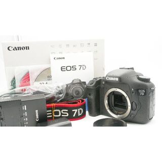 キヤノン(Canon)の【光学良好】 キャノン Canon EOS 7D ボディ 元箱付き(デジタル一眼)