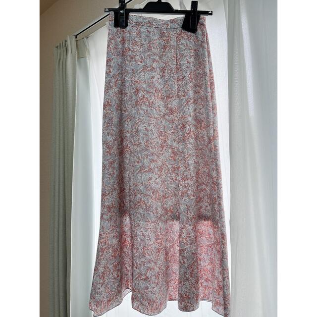 SNIDEL(スナイデル)のsnidel バリエプリントマーメイドライクスカート レディースのスカート(ロングスカート)の商品写真