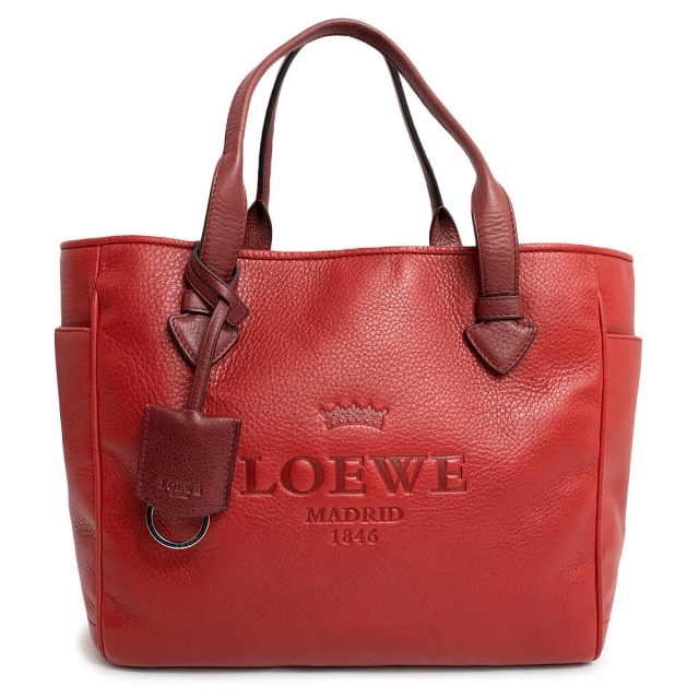 希少 黒入荷! LOEWE - ロエベ ヘリテージ スモール トートバッグ