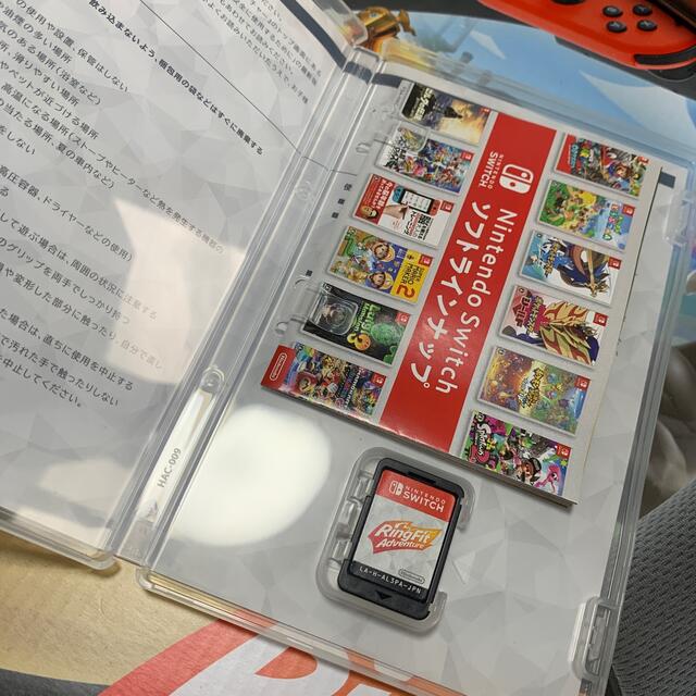 任天堂(ニンテンドウ)のリングフィット アドベンチャー Switch エンタメ/ホビーのゲームソフト/ゲーム機本体(家庭用ゲームソフト)の商品写真