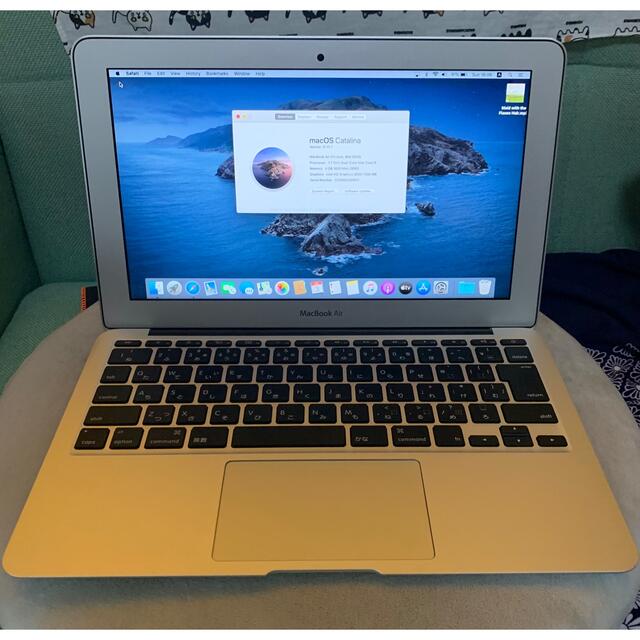 Apple(アップル)のMacBook Air 11 i5 4GB 128GB 2012  スマホ/家電/カメラのPC/タブレット(ノートPC)の商品写真